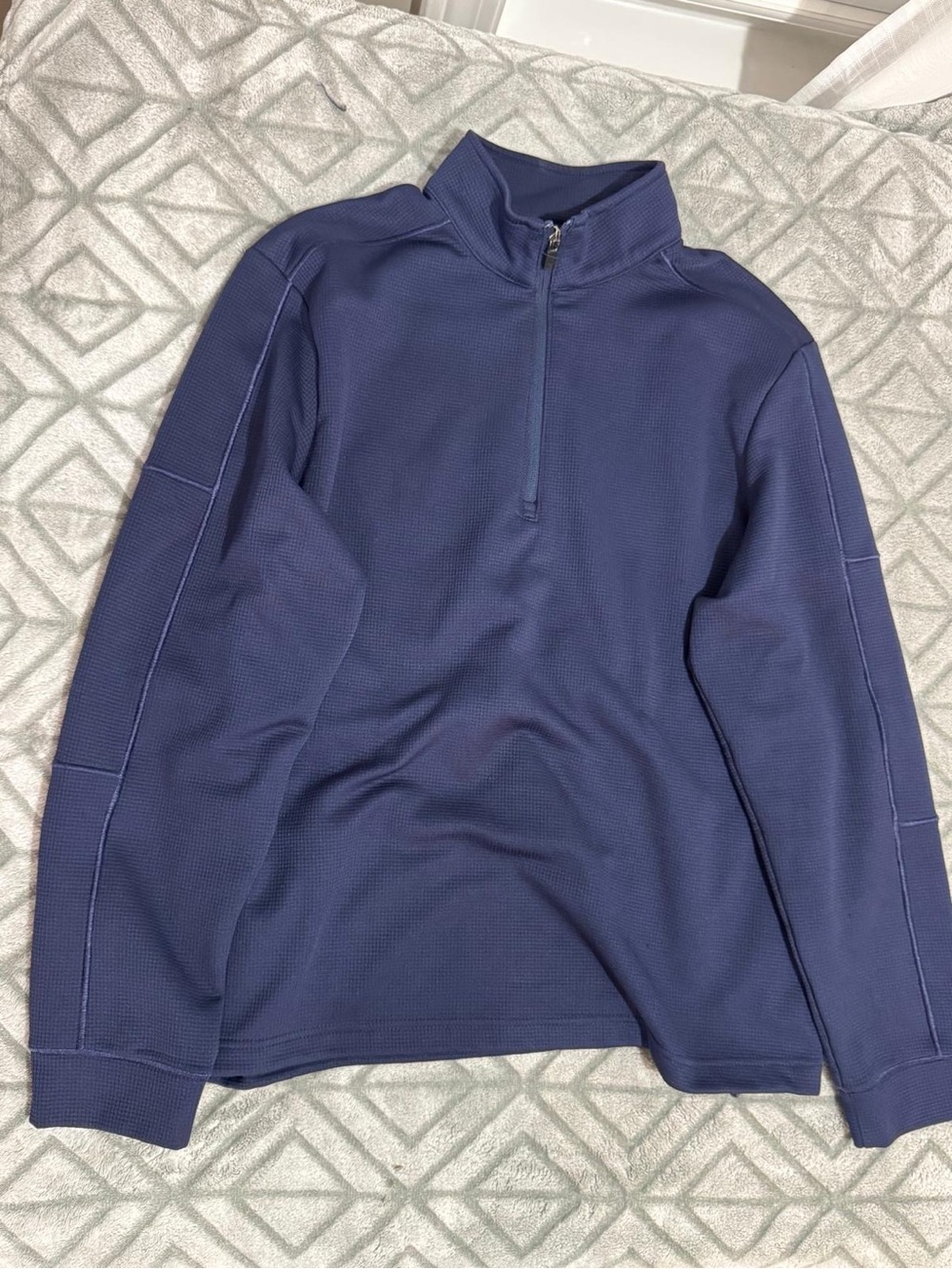 PGA Tour Men's Indigo Half-Zip Performance Pullover